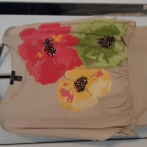 Bright floral top